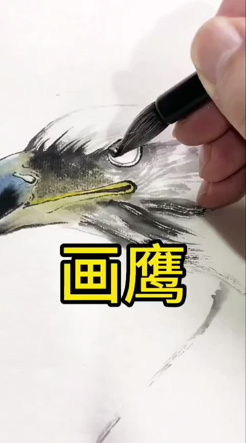 Chinese Art for Home Decor Room Decor - Eagle in Flight- Home Art (138x69cm)